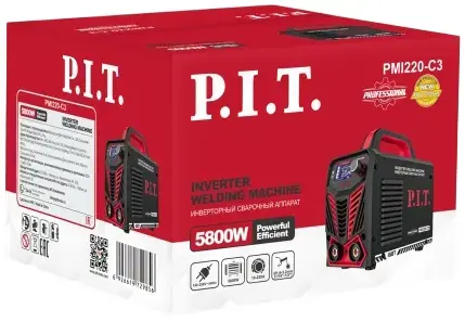 P.I.T. PMI220-C3 аппарат сварочный инверторный (5800 Вт, 190-250 В, )