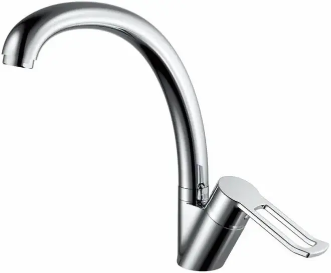 Haiba HB41556 смеситель для кухни хром (HB41556-2)