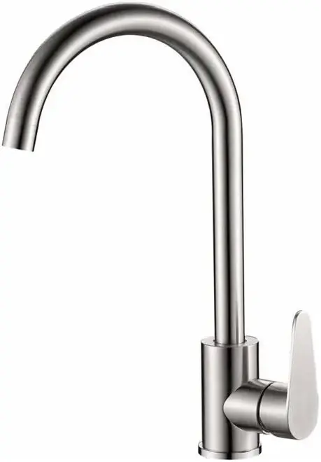 Haiba HB70802 смеситель для кухни стальной (HB70802)