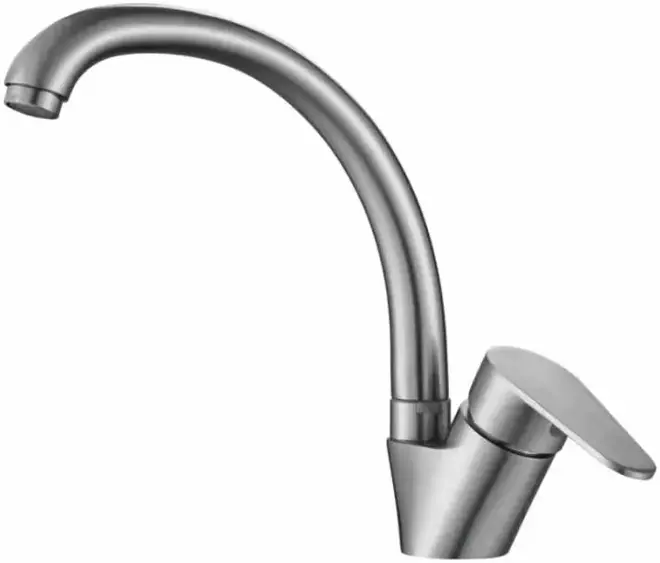 Haiba HB41801 смеситель для кухни стальной (HB41801-2)
