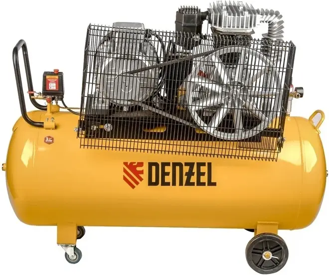 Denzel DR5500/200 компрессор масляный (5500 Вт бар10 бар)