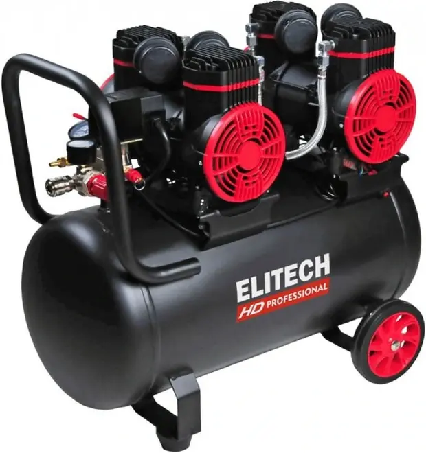 Elitech HD Professional ACF 500-50S компрессор коаксиальный безмасляный (2900 Вт бар8 бар)