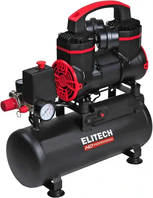 Elitech HD Professional ACF 200-8S компрессор коаксиальный безмасляный (1000 Вт бар8 бар)