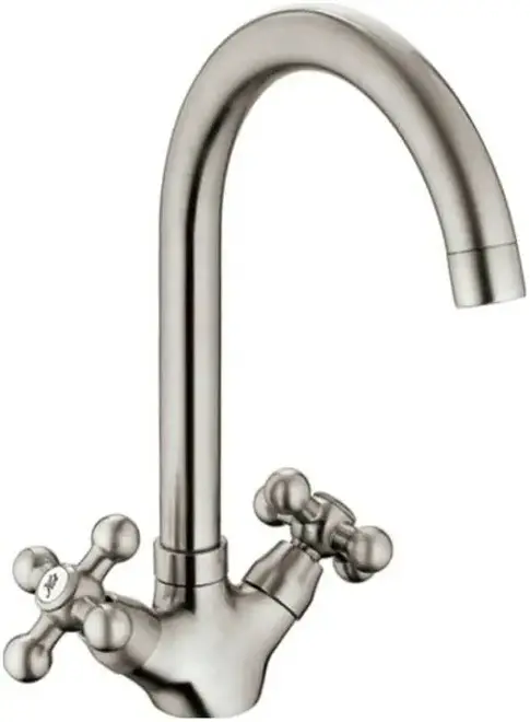 Haiba HB4119 смеситель для кухни сатин (HB4119-5)