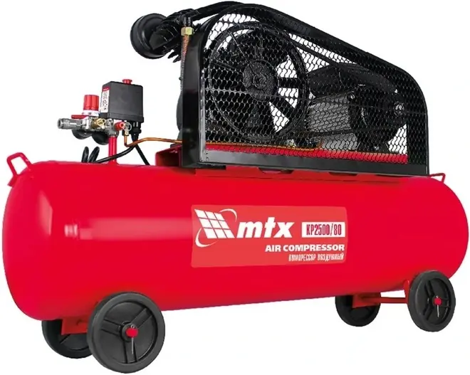 MTX КР2500/80 компрессор воздушный (2500 Вт)