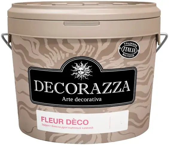 Decorazza Arte Decorativa Fleur Deco лак декоративный с эффектом блеска драгоценных камней (1 л) алмазный