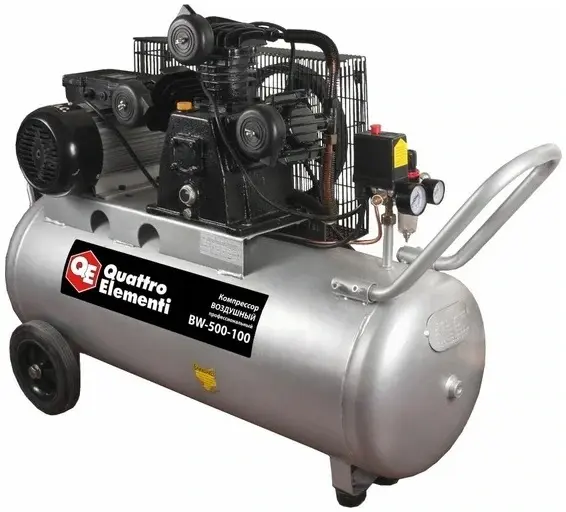 Quattro Elementi BW 500-100 компрессор поршневой масляный (2250 Вт бар8 бар) №771-725
