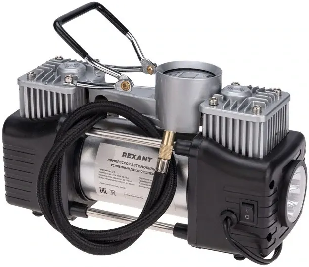 Rexant Kranz компрессор автомобильный с цифровым манометром