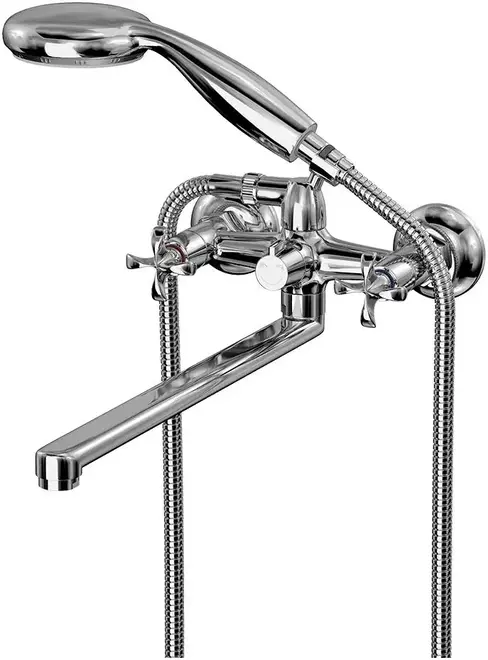 Lemark Flora LM0152 смеситель для ванны хром излив 300 мм (LM0152C)