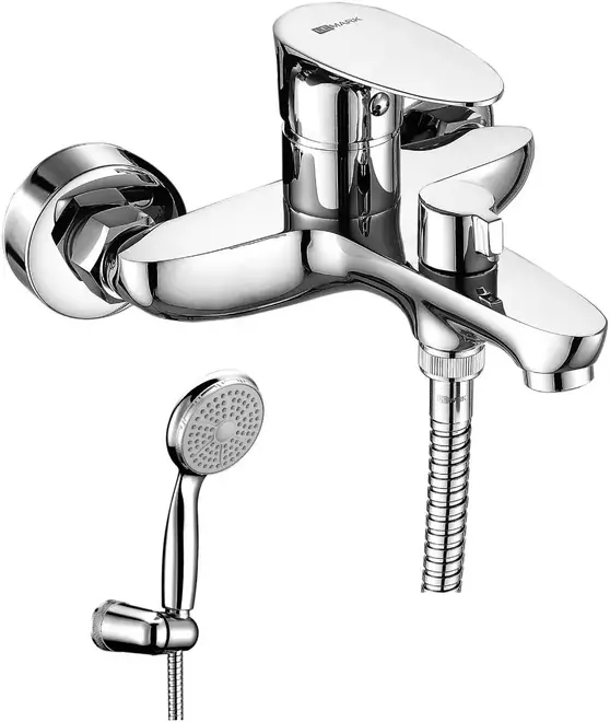 Lemark Nero LM0214 смеситель для ванны хром излив 183 мм (LM0214C)