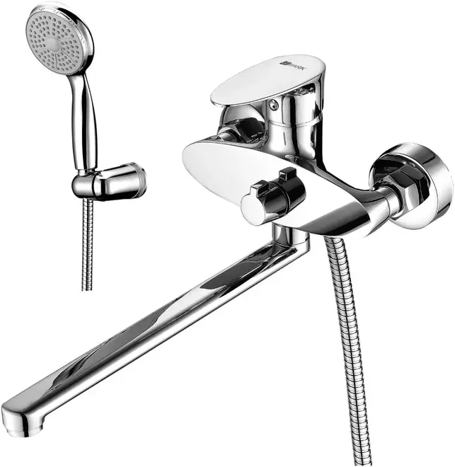 Lemark Nero LM0251 смеситель для ванны хром излив 300 мм (LM0251C)