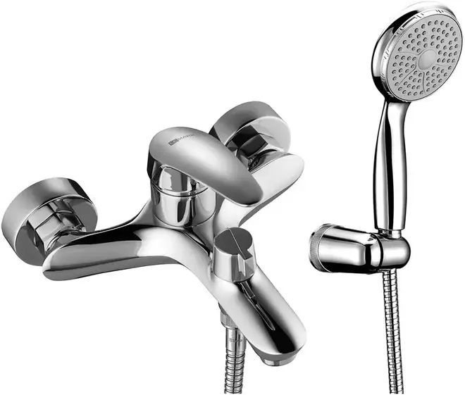 Lemark Linara LM0414 смеситель для ванны хром излив 181 мм (LM0414C)
