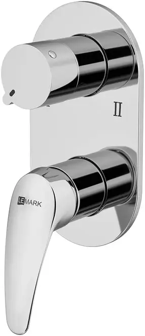Lemark Linara LM0427 смеситель для ванны и душа скрытого монтажа хром (LM0427C)