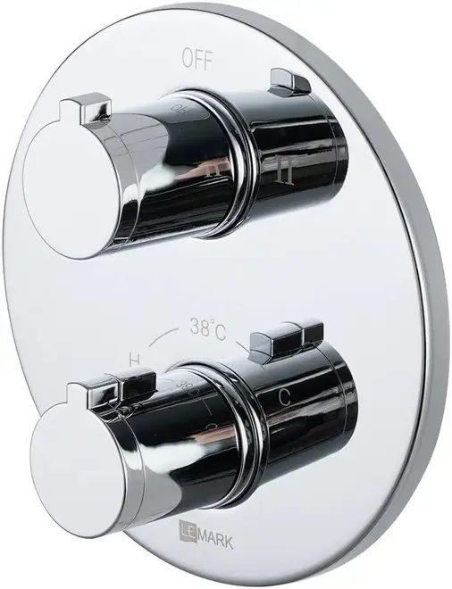 Lemark Yeti LM7827 смеситель для ванны и душа скрытого монтажа хром (LM7827C)