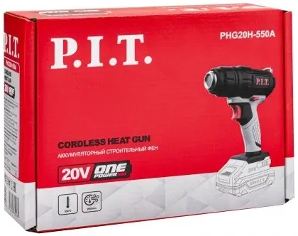 P.I.T. PHG20H-550A Solo фен строительный аккумуляторный