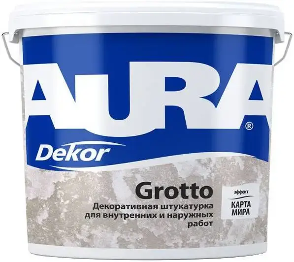 Aura Decor Grotto штукатурка декоративная (7 кг)