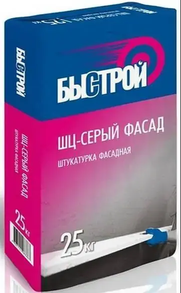 Быстрой ШЦ смесь штукатурная цементная (25 кг)