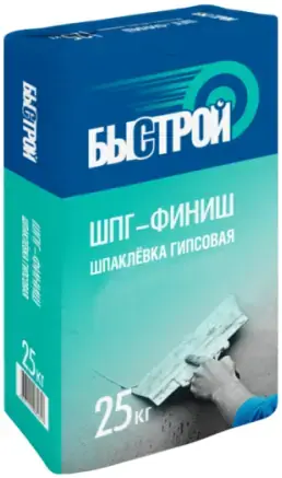 Быстрой ШПГ-Финиш смесь шпаклевочная гипсовая (25 кг)