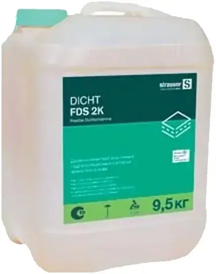 Quick-Mix Dicht FDS 2K состав 2-комп эластичный гидроизоляционный (9.5 кг (компонент В)