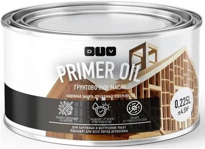 DIV Primer Oil масло грунтовочное (225 мл) орех BL-0009