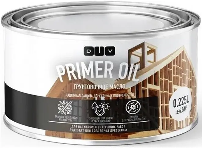 DIV Primer Oil масло грунтовочное (225 мл) винтажное дерево BL-0017
