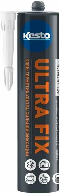 Kesto Kiilto Ultra Fix клей-герметик ультра-сильной фиксации (310 мл)