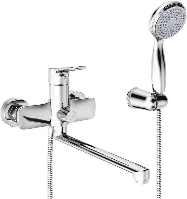 Lemark Selena LM0851 смеситель для ванны хром излив 300 мм (LM0851С)