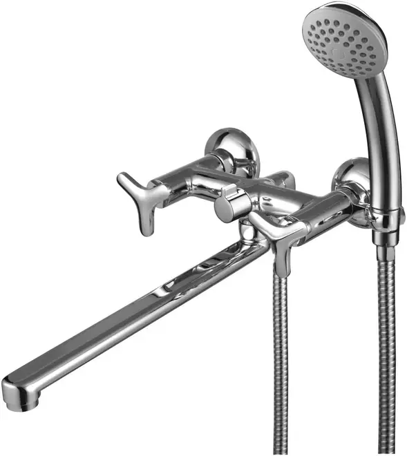 Lemark Plus Spirit LM1951 смеситель для ванны хром излив 300 мм (LM1951C)