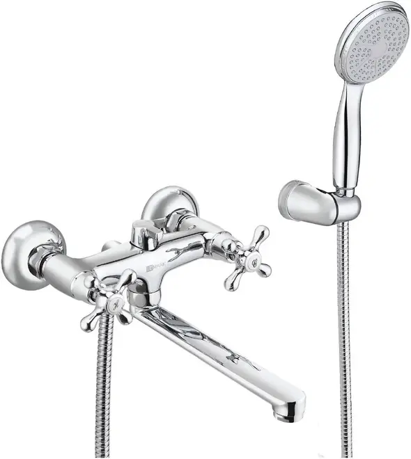 Lemark Standard LM2113 смеситель для ванны хром излив 200 мм (LM2113C)