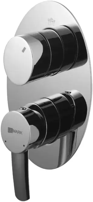Lemark Atlantiss LM3228 смеситель для ванны и душа скрытого монтажа хром (LM3228C)