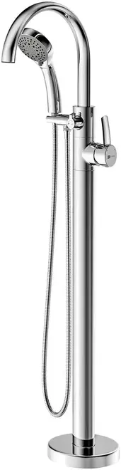Lemark Atlantiss LM3244 смеситель для ванны напольный хром излив 260 мм (LM3244C)