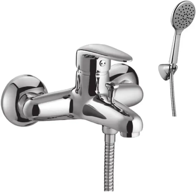 Lemark Pramen LM3302 смеситель для ванны хром излив 155 мм (LM3302C)