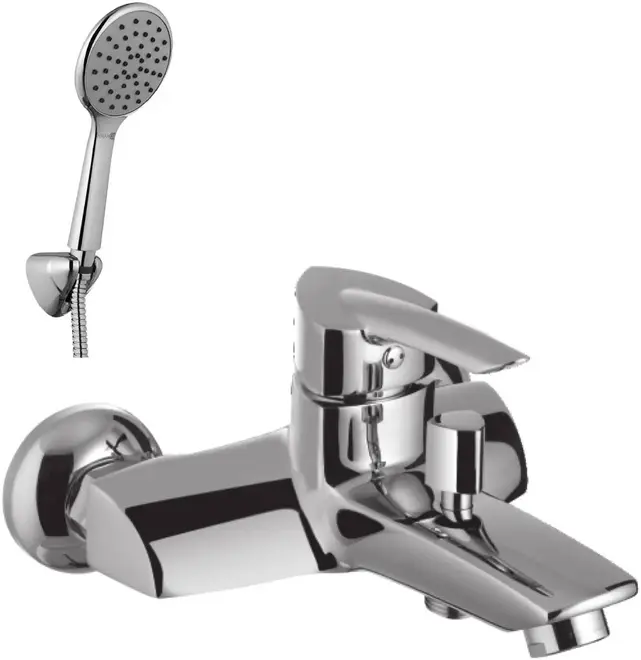 Lemark Mars LM3502 смеситель для ванны хром излив 192 мм (LM3502C)