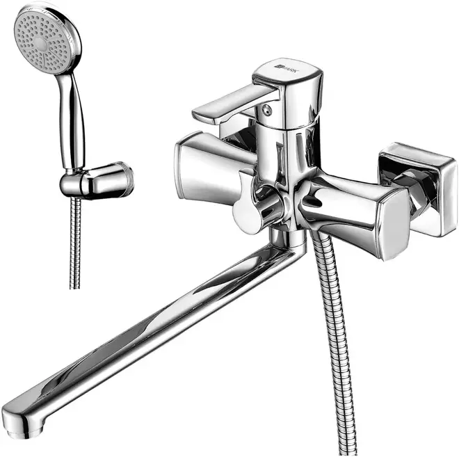Lemark Evitta LM0551 смеситель для ванны хром излив 300 мм (LM0551C)