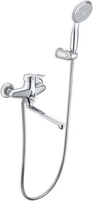 Lemark Luna LM4113 смеситель для ванны хром излив 200 мм (LM4113C)