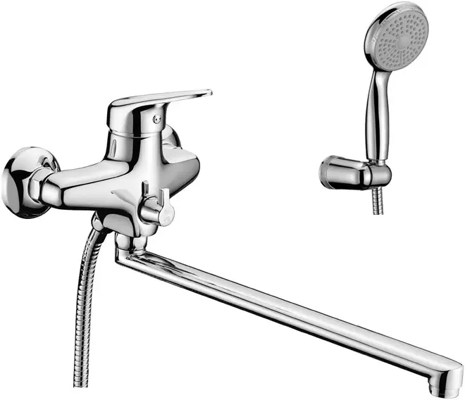 Lemark Luna LM4151 смеситель для ванны хром излив 350 мм (LM4151C)