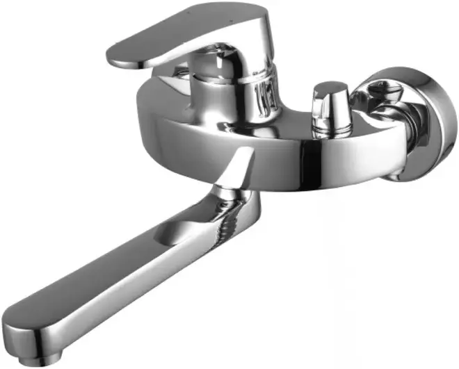 Lemark Shift LM4314 смеситель для ванны хром излив 264 мм (LM4314C)