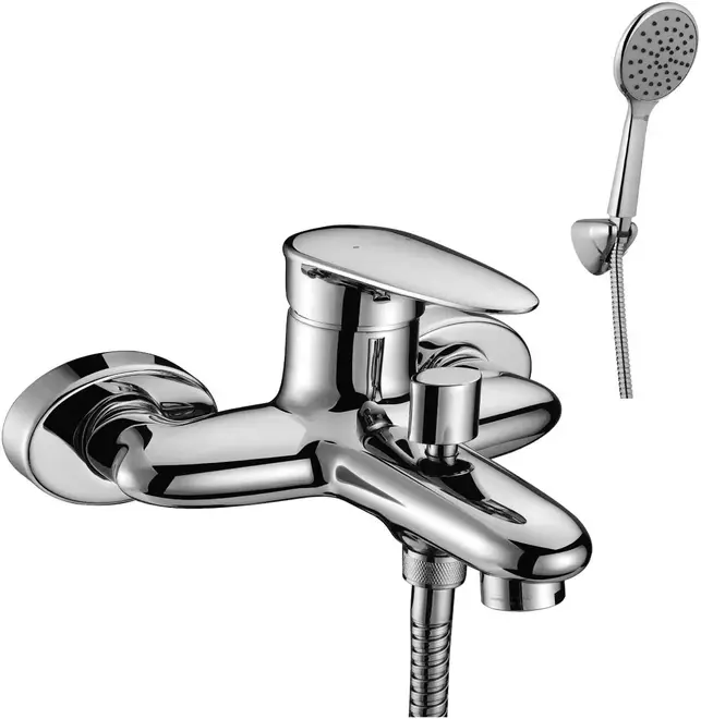 Lemark Status LM4402 смеситель для ванны хром излив 177 мм (LM4402C)