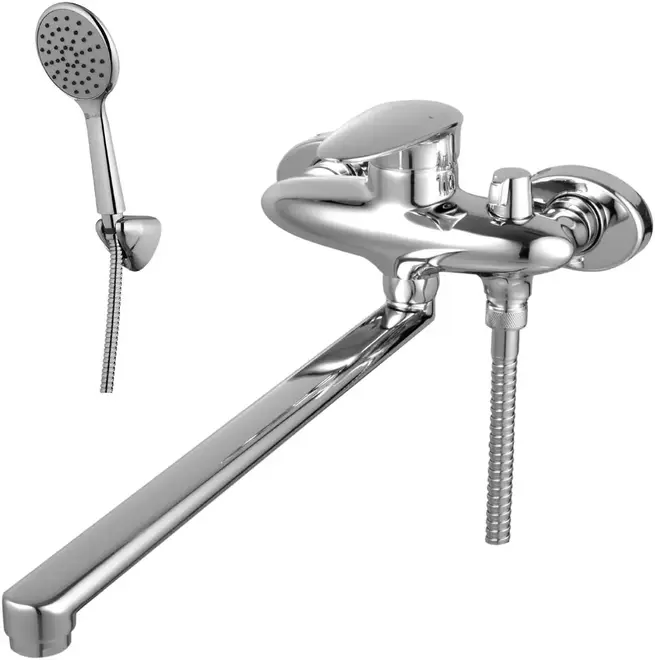Lemark Status LM4417 смеситель для ванны хром излив 350 мм (LM4417C)