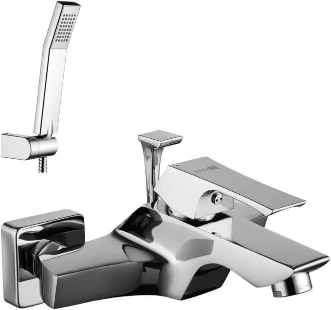 Lemark Unit LM4502 смеситель для ванны хром излив 199 мм (LM4502C)