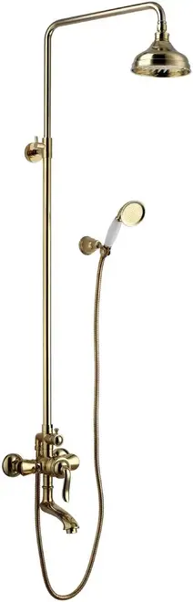 Lemark Brava LM4762 система душевая золото (LM4762G)