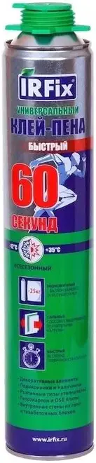 Irfix 60 Секунд клей-пена универсальная (800 мл)