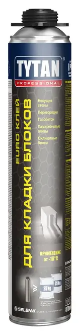 Титан Professional Gun клей для кладки (870 мл)