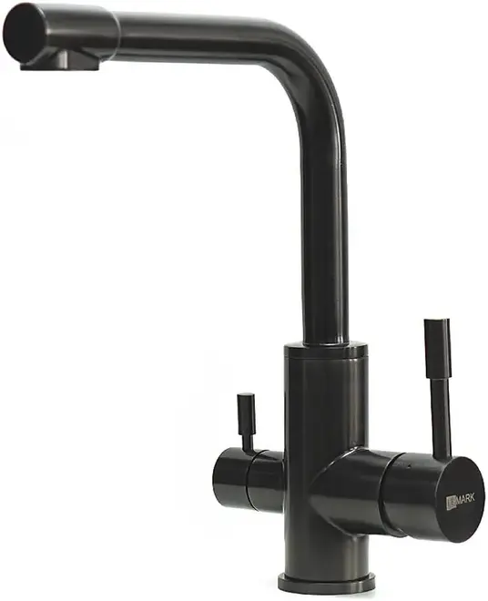 Lemark Expert LM5061 смеситель для кухни с подключением к фильтру черный нано (LM5061BLN)