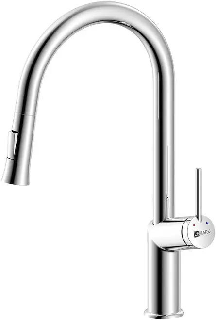 Lemark Minima LM3850 смеситель для кухни с выдвижной лейкой хром (LM3850C)