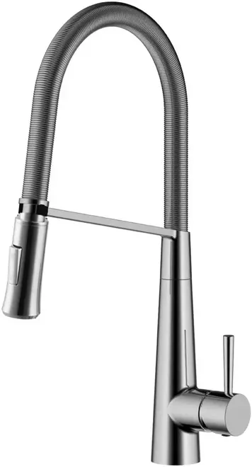 Lemark Soul LM6002 смеситель для кухни с вытяжной лейкой хром (LM6002C)