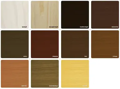 Любимая Дача защитное текстурное покрытие древесины (9 л) махагон