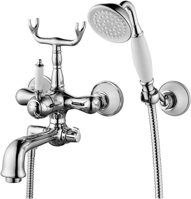 Lemark Villa LM4812 смеситель для ванны хром излив 213 мм (LM4812C)