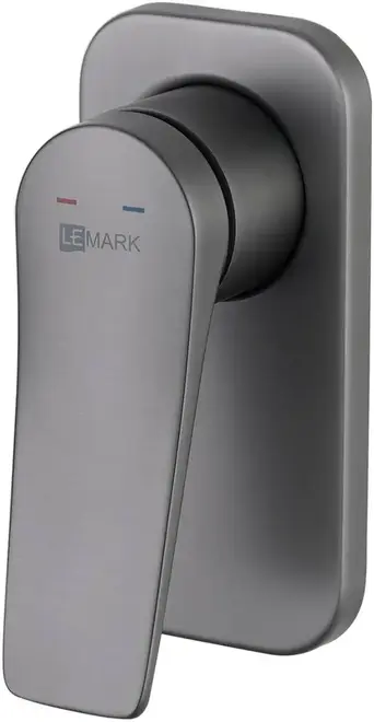 Lemark Bronx LM3723 смеситель для душа скрытого монтажа графит (LM3723GM)
