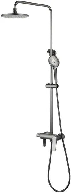 Lemark Bronx LM3762 система душевая графит матовый (LM3762GM)